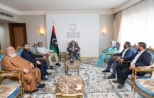 المشري يلتقي منسقي التكتلات السياسية المهتمين بالشأن السياسي الليبي