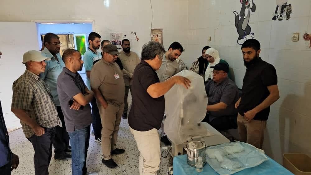 الشروع في فرز حالات مرضى العيون بمستشفى أوباري