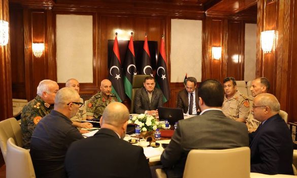 الدبيبة يطالب بضرورة تسوية أوضاع أبناء المؤسسة العسكرية