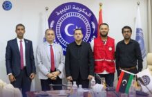 الحويج يجتمع مع المدير الإقليمي لبعثة الاتحاد الدولي لجمعيات الصليب والهلال الأحمر