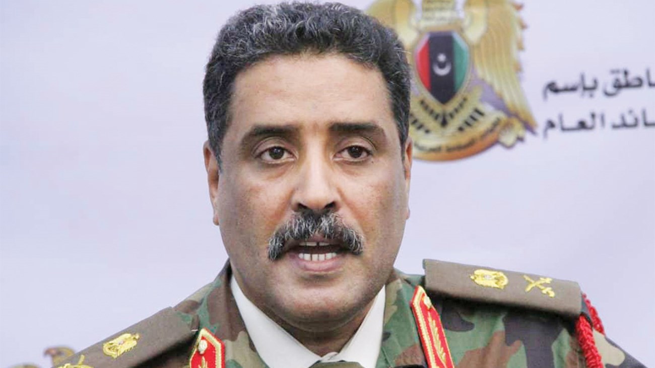 // عاجل // الناطق بأسم القائد العام للقوات المسلحة العربية الليبية - اللواء 