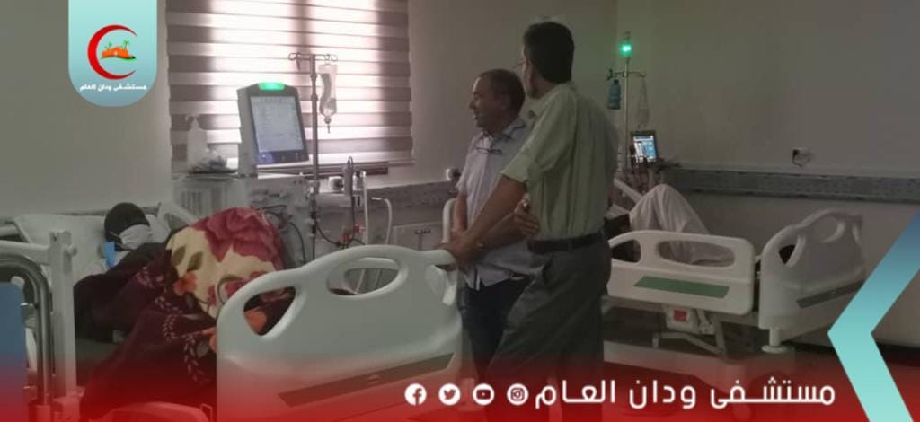 تركيب أجهزة حديثة لغسيل الكلى بمستشفى ودان العام