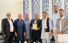 مصراتة| تكريم كبير الكتّاب بنيابة مصراتة الابتدائية السابق محمد حسين باكير