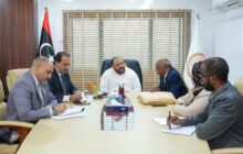 الزني يبحث مع مسؤولي المصرف الريفي آلية دعم مشاريع استقرار الشباب.