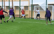مكتب النشاط بجامعة بنغازي ينظم دوري شهداء درنة لكرة القدم بمباراة استعراضية.