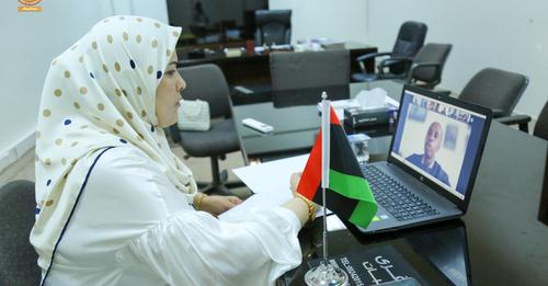 شؤون المرأة والطفل بمجلس النواب تشارك في ندوة حول (التضامن البرلماني من أجل دمج اللاجئين في التعليم)