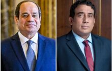 الرئيس «السيسي» يهنئ رئيس المجلس الرئاسي «محمد المنفي» بمناسبة عيد استقلال ليبيا