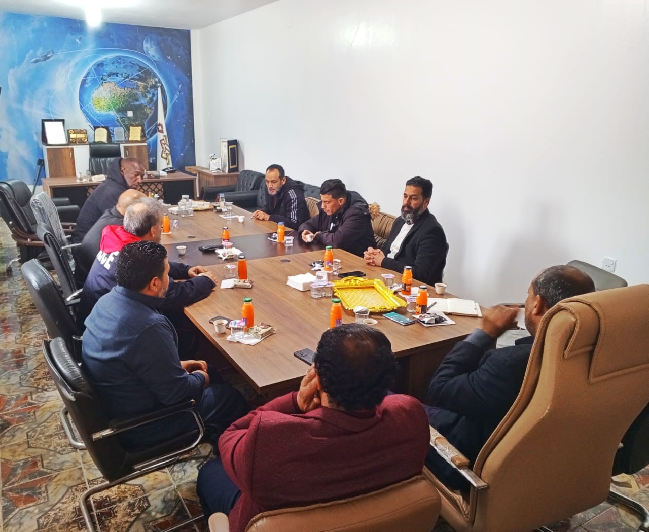 مجلس إدارة نادي اتحاد المرج يضع الخطة المستقبلية للألعاب والفئات العمرية