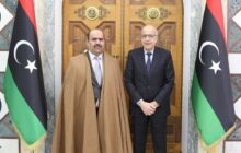 محافظ ليبيا المركزي يلتقي سفير دولة الجزائر لدى ليبيا