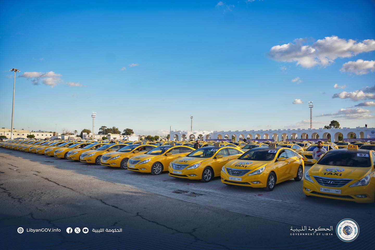 افتتاح شركة إعمار ليبيا لنقل الركاب ببغازي