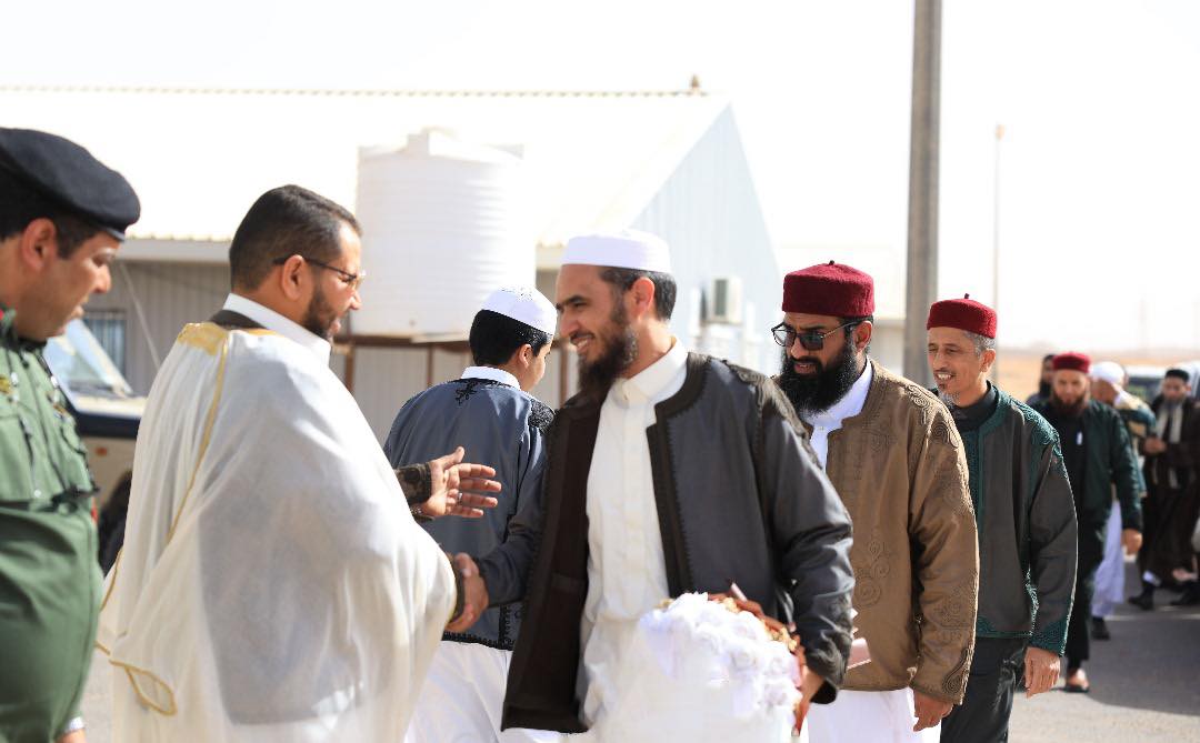 رئيس هيئة الأوقاف بالحكومة الليبية يجري زيارة للمنطقة الجنوبية