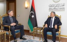 تكالة يبحث مع السفير الألماني دعم المسار الديمقراطي في البلاد