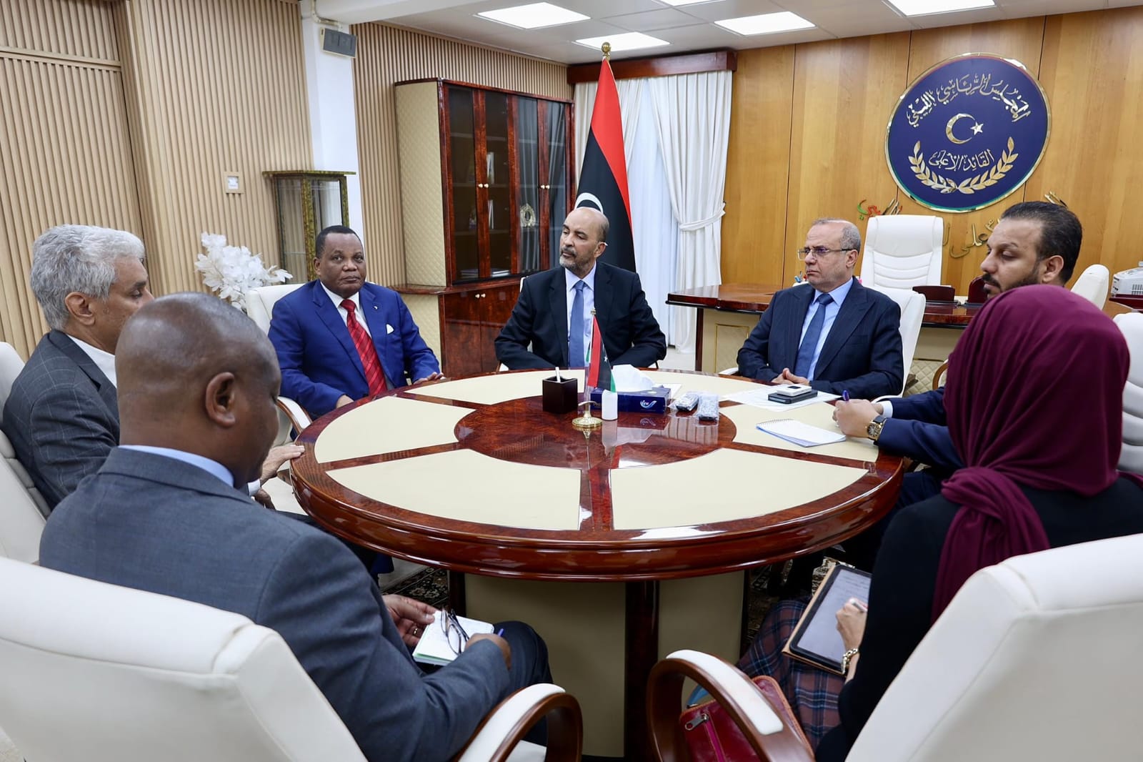 اللافي والكوني يؤكدان ضرورة المصالحة وعقد المؤتمر الجامع