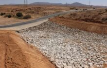 انتهاء أعمال صيانة طريق نالوت/ العزيزية بنسبة 77 %