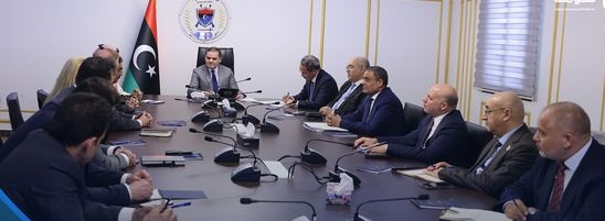 الدبيبة يبحث التعاون والاستثمار مع رئيس مؤسسة 