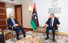 تكالة وسفير الاتحاد الأوروبي يناقشان الوضع السياسي الليبي بعد استقالة باتيلي
