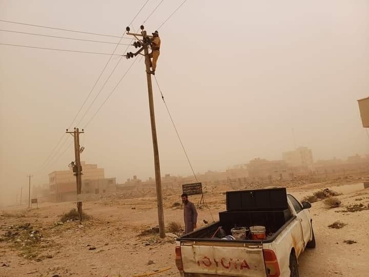 شركة الكهرباء تؤكد إصلاح الأعطال في درنة