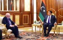 المنفي يبحث مع سفير بريطانيا تطورات الأوضاع السياسية في ليبيا