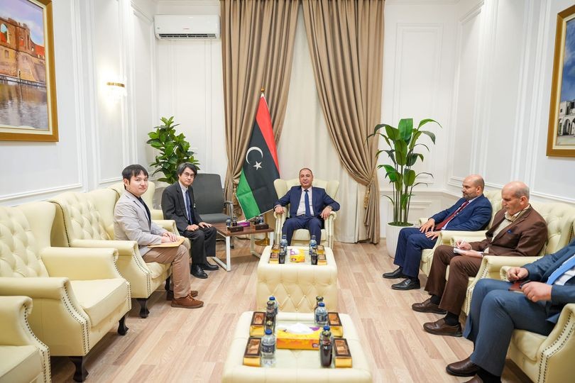 ليبيا واليابان تبحثان تعزيز العلاقات الثنائية و التعاون
