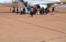 استئناف رحلات الخطوط الجوية الليبية بمطار الكفرة بعد انقطاع دام خمس سنوات
