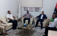 وزير الدفاع بالحكومة الليبية يلتقي بوفد من النيابات العسكرية بالمنطقة الجنوبية