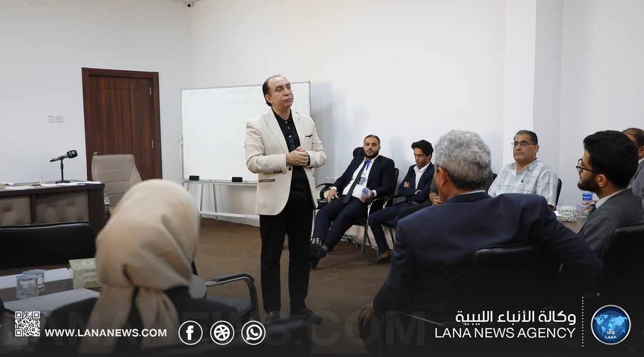 وكالة الأنباء الليبية بنغازي تنظم جلسة حوارية حول الإعلام وأخلاقيات المهنة