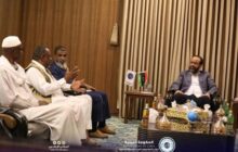 نائب رئيس الحكومة الليبية يناقش مشروعات الإعمار والمصالحة في مرزق