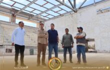 مدير صندوق إعمار ليبيا يتفقد أعمال الصيانة بالمدينة الرياضية في درنة