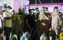 تحرير 200 مهاجر غير شرعي كانوا محتجزين لدى عصابات التهريب بمدينة الكفرة