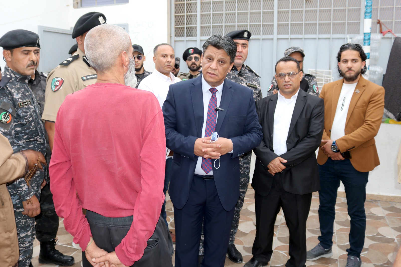 وزير العدل يتفقد أوضاع مؤسسة الإصلاح والتأهيل بطبرق