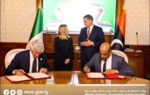 ليبيا وإيطاليا توقعان مذكرة تفاهم للتعاون في المجالات الرياضية