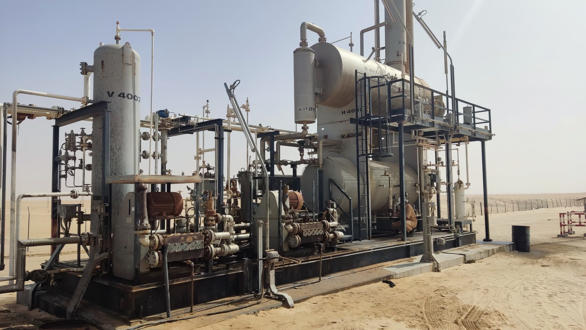 الخليج العربي للنفط تعلن عن إعادة تشغيل وحدات بحقل النافورة