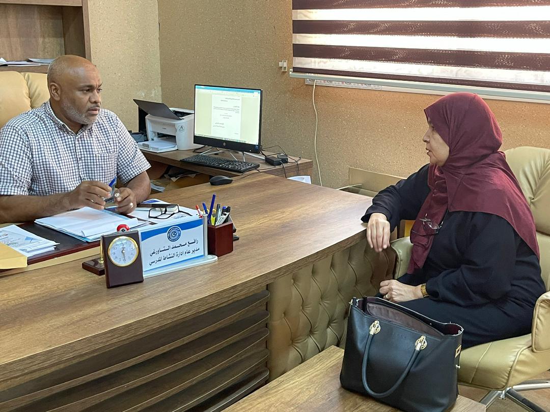 بحث تنظيم مسابقات لرياض الأطفال في مجال المذيع والشاعر والخطيب والمؤذن والراوي