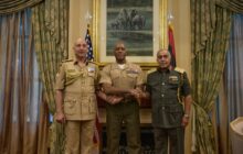 القيادة العسكرية في إفريقيا والأركان الأمريكية تؤكدان دعمهما لتوحيد الجيش وضمان السيادة الليبية