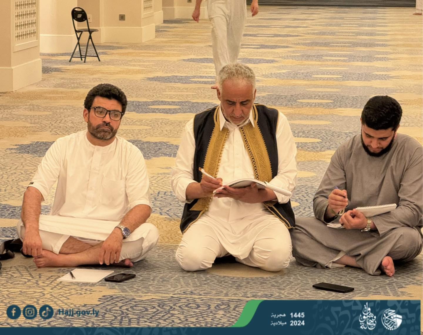 بحث مشاكل تفويج الحجاج الليبيين إلى عرفات ومنى