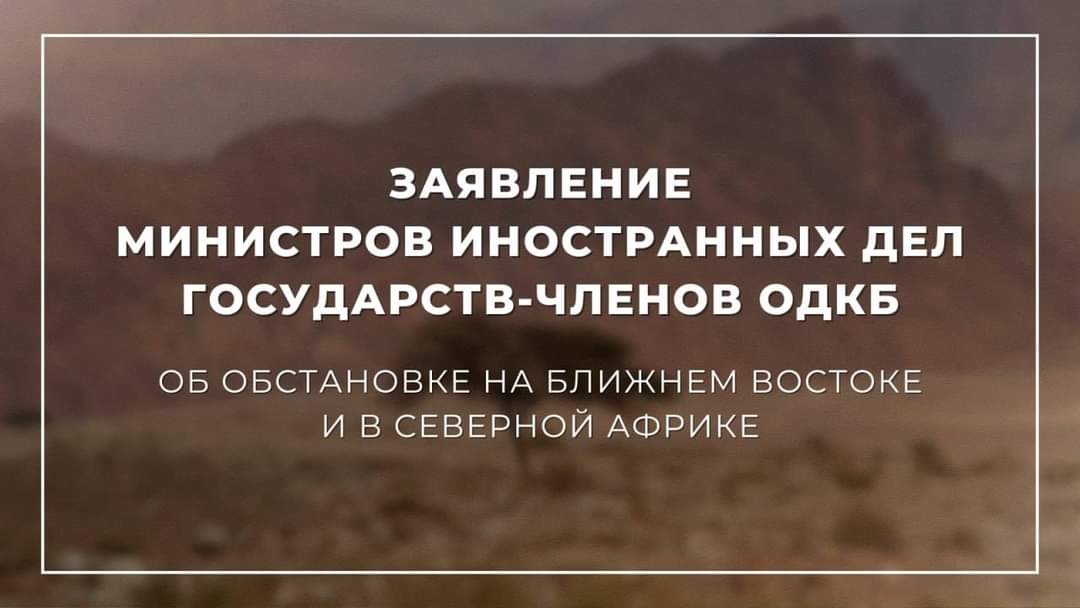روسيا ودول آسيوية تدعو لحل جميع النزاعات في الشرق الأوسط وشمال أفريقيا بالطرق السلمية