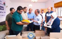 كلية القانون بجامعة بنغازي تستلم مكتبة قانونية قيمة من عائلة المرحوم المستشار عبد الحميد الرعيض