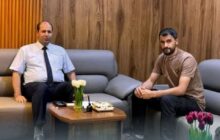 السعيطي يبحث أوضاع التعليم العالي في بلدية الزويتينة سلطان