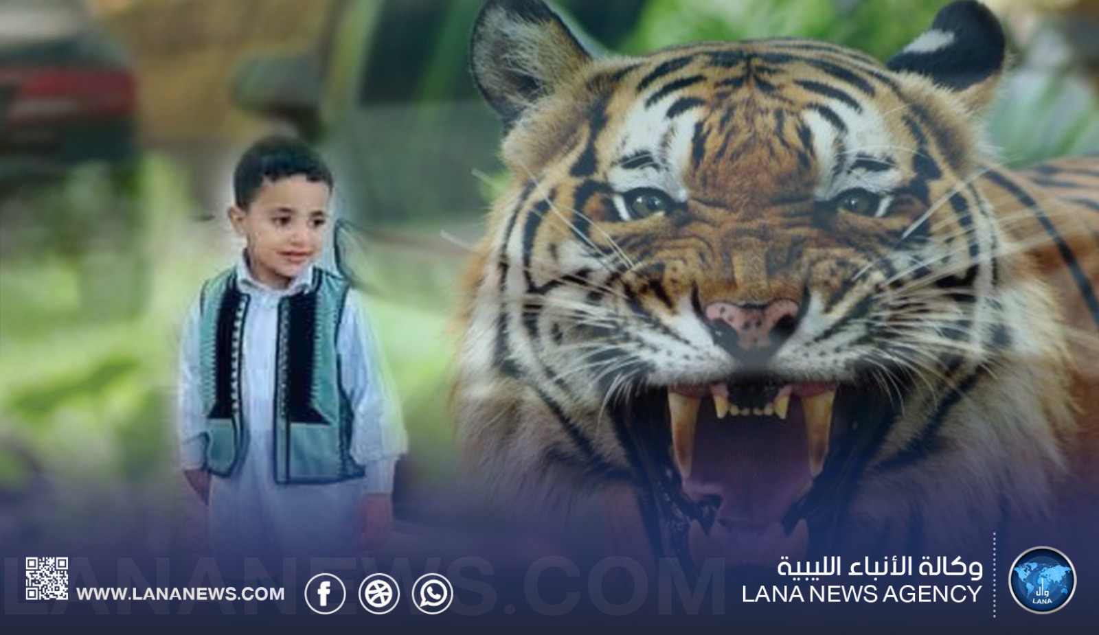 حادثة افتراس طفل في إجدابيا تُحيي جدل تربية الحيوانات المفترسة في ليبيا