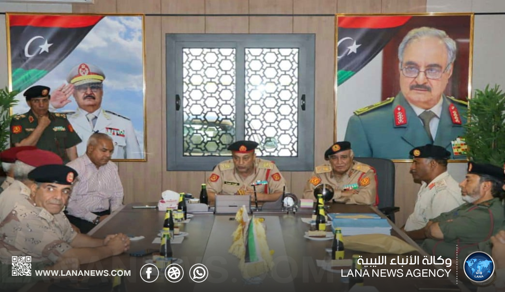 اللواء أحمد سالم يستلم مهامه رسمياً آمراً للمنطقة العسكرية الوسطى