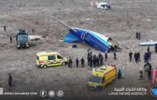 تحطم طائرة أذربيجانية ونجاة 32 شخصا
