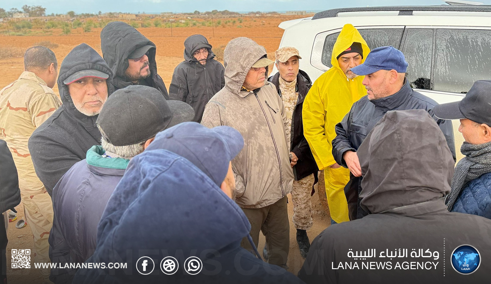 رئيس مجلس إدارة جهاز النهر الصناعي يتفقد فرق الصيانة في بن جواد