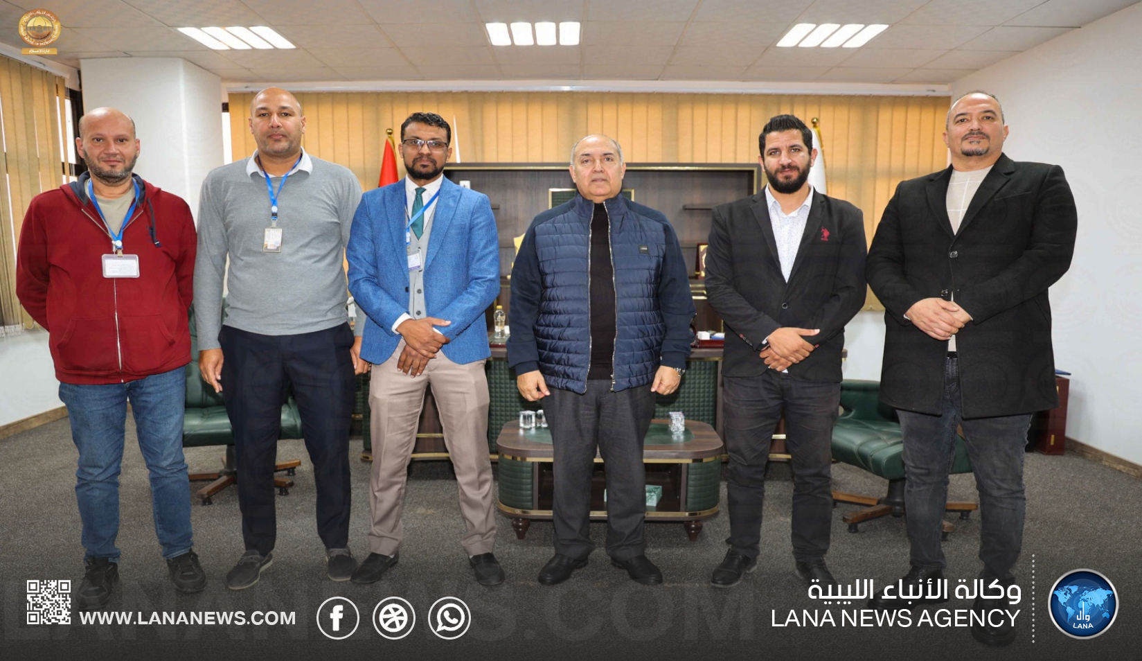 رئيس ديوان مجلس النواب يلتقي بنقابة موظفي النفط في بنغازي لمناقشة قضايا العاملين
