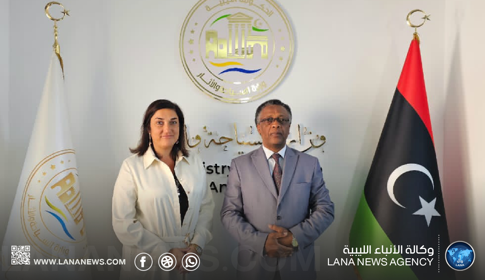 تعزيز الشراكة بين ليبيا وروسيا في المجال السياحي