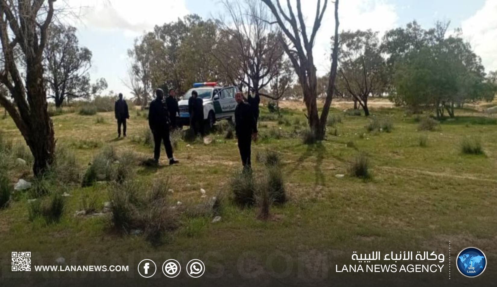 حملة لضبط تعديات على الغابات في بلدية زلطن