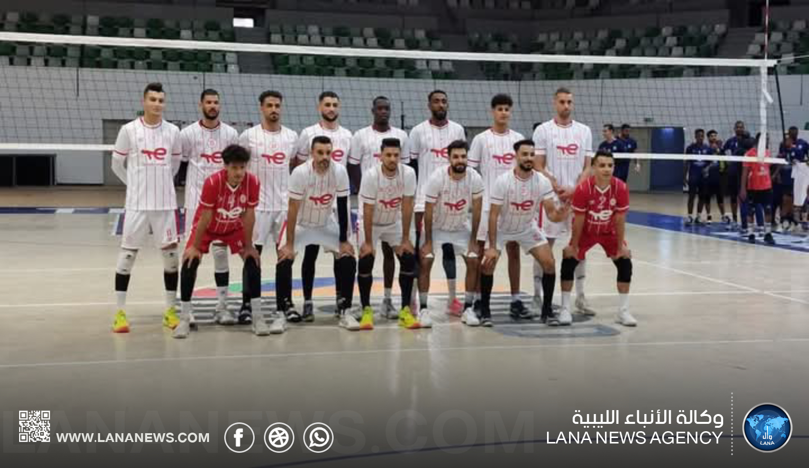 طائرة الاتحاد تفوز على السويحلي في نهائيات الكرة الطائرة