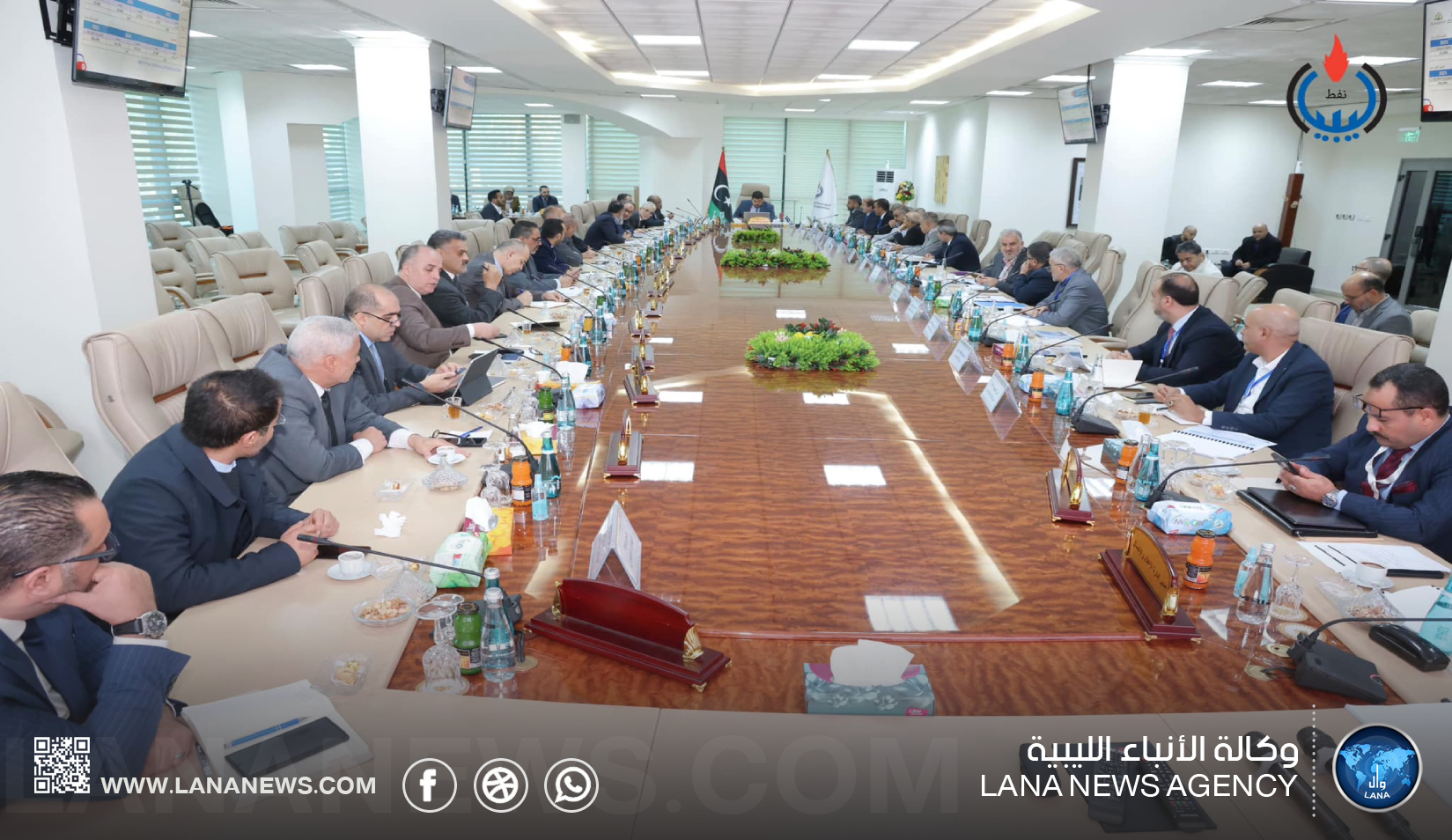المؤسسة الوطنية للنفط تُبرز إنجازات 2024 وتؤكد دعمها لمشروعات الحفر ومصحة النفط