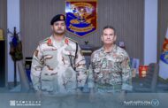 الفريق خالد حفتر يبحث مع الملحق العسكري البريطاني التعاون في أمن الحدود