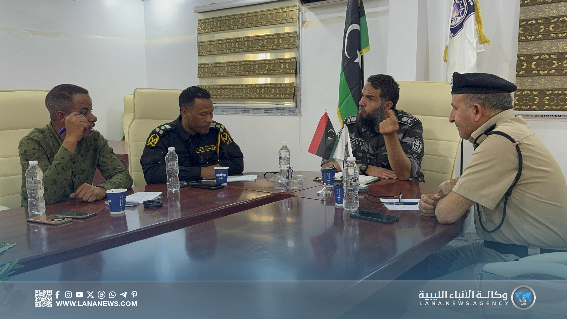 بحث ضبط نقل المواد الغذائية وتحديد مهلة للتجار في سبها