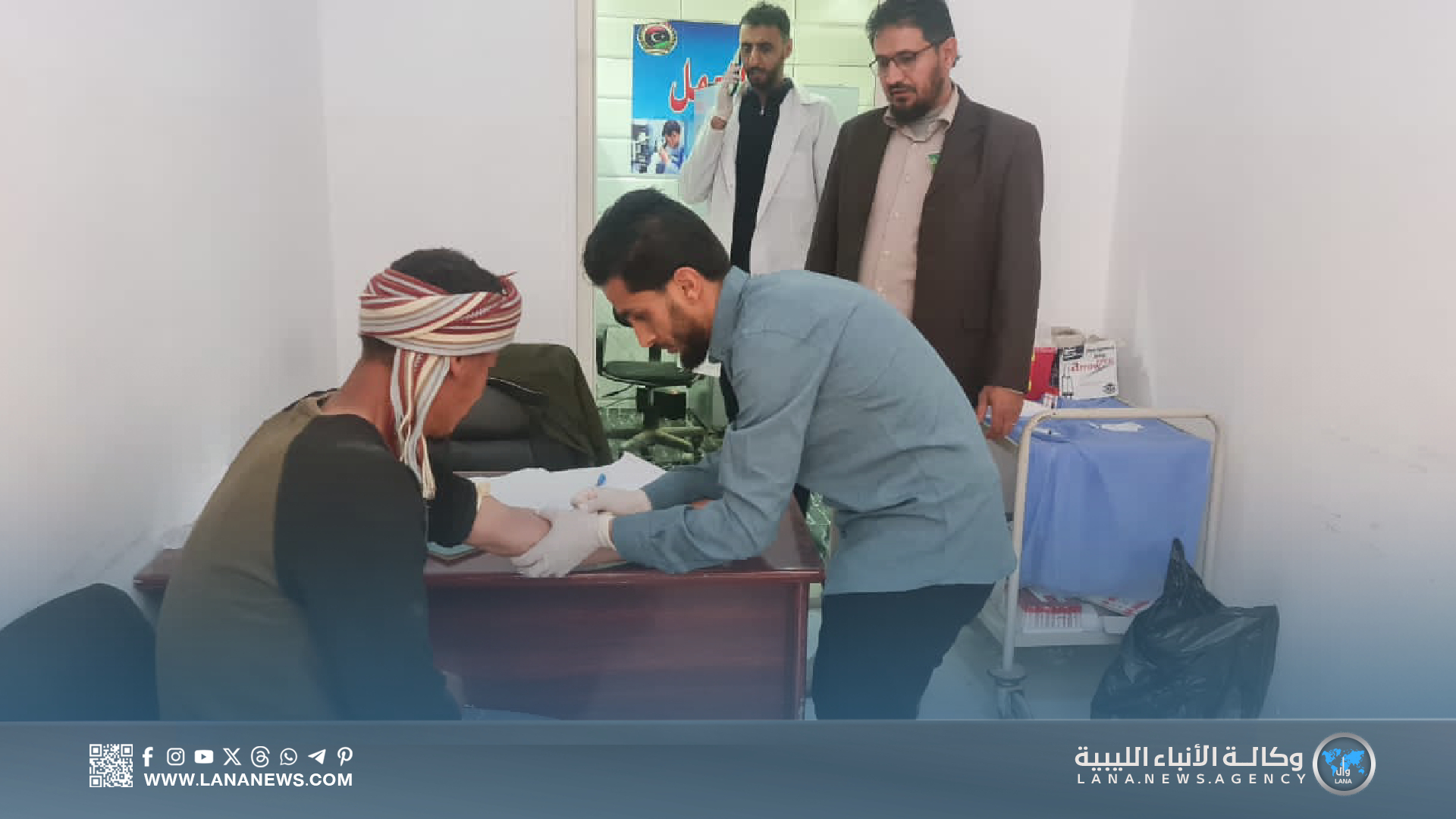 حملة ميدانية لاستخراج الشهادات الصحية للعمالة الوافدة ببلدية بئر الأشهب